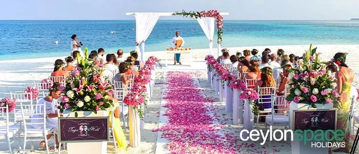 beach wedding in sri lanka